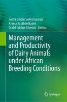 Management and Productivity of Dairy Animals under African Breeding Conditions