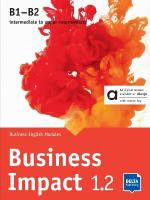Business Impact B1-B2 Book 1.2 Student's Book 1.2