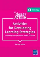 Activities for Developing Learning Strategies Activities for Developing Learning Strategies