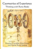 Geometries of Experience: Thinking with Remo Bodei