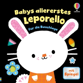 Babys allererstes Leporello: f&uuml;r die Bauchlage: regt Babys dazu an, das K&ouml;pfchen zu heben und unterst&uuml;tzt sie so beim Trainieren der Nackenmuskulatur - f&uuml;r Kinder ab 1 Monat