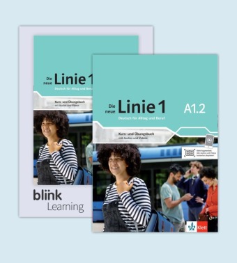 Die neue Linie 1 A1.2 - Media Bundle BlinkLearning, m. 1 Beilage: Deutsch f�r Alltag und Beruf. Kurs- und �bungsbuch mit Audios und Videos inklusive Lizenzcode BlinkLearning (14 Monate)