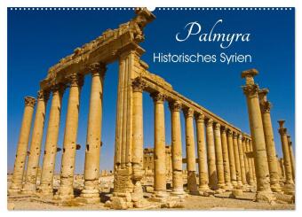 Palmyra - Historisches Syrien (Wandkalender 2025 DIN A2 quer), CALVENDO Monatskalender: Die historisch bedeutsame Ruinenstadt Palmyra in Syrien in wundersch&ouml;nen Fotografien