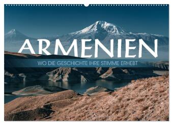 Armenien - Wo die Geschichte ihre Stimme erhebt (Wandkalender 2026 DIN A2 quer), CALVENDO Monatskalender: Eine introspektive Reise durch Armeniens historische Wege