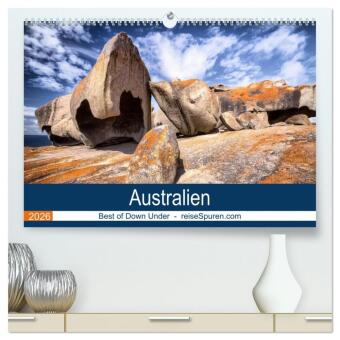 Australien 2026 Best of Down Under (hochwertiger Premium Wandkalender 2026 DIN A2 quer), Kunstdruck in Hochglanz: Australien - bekanntes und unbekanntes Down Under