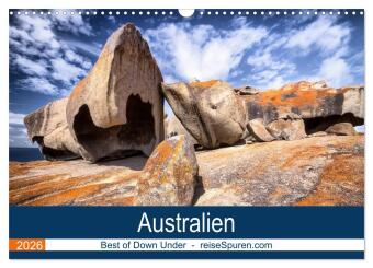 Australien 2026 Best of Down Under (Wandkalender 2026 DIN A3 quer), CALVENDO Monatskalender: Australien - bekanntes und unbekanntes Down Under